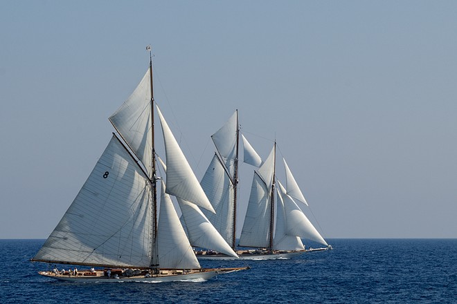 Moonbeam IV and Eleonora - Veteran Big Boat Rally 2011 ©  Alessandro Spiga/YCCS